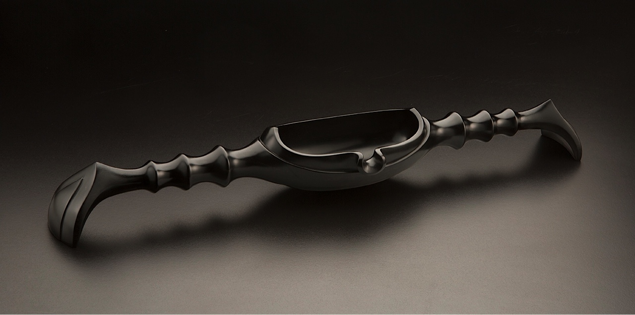 Spoon from a forgotten ceremony - crafted by Norm Sartorius